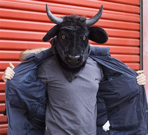 bull mask costume